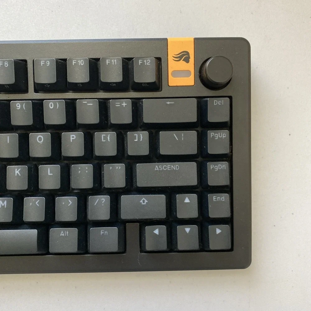 Glorious - GMMK 3 HE 75% Wired Hall-Effect Linear Switch Gaming Keyboard - BLACK
